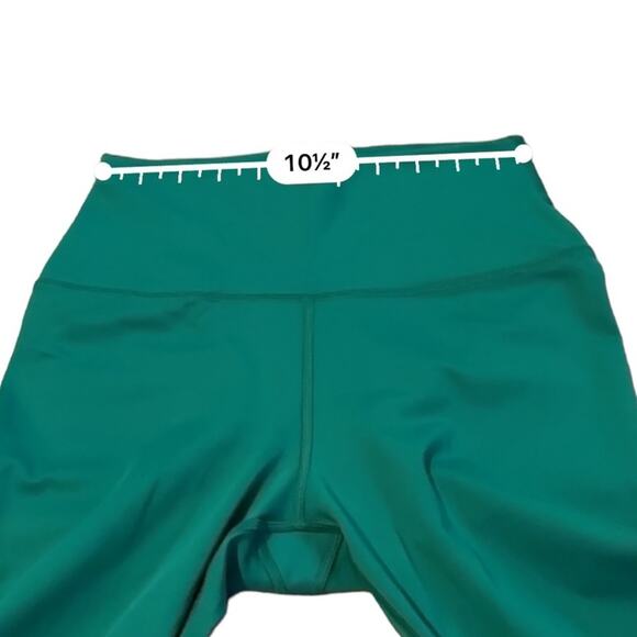 PatBO Emerald Green‎ High Rise Cropped Length Athletic Leggings Sz S - Picture 11 of 13